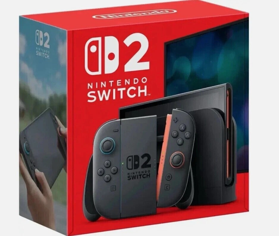 Nintendo Switch 2 – System Console Handheld (Blue Red) – BRAND NEW