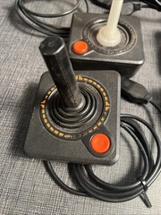 Atari 2600 Video Computer System With Extra Controllers And Original Box