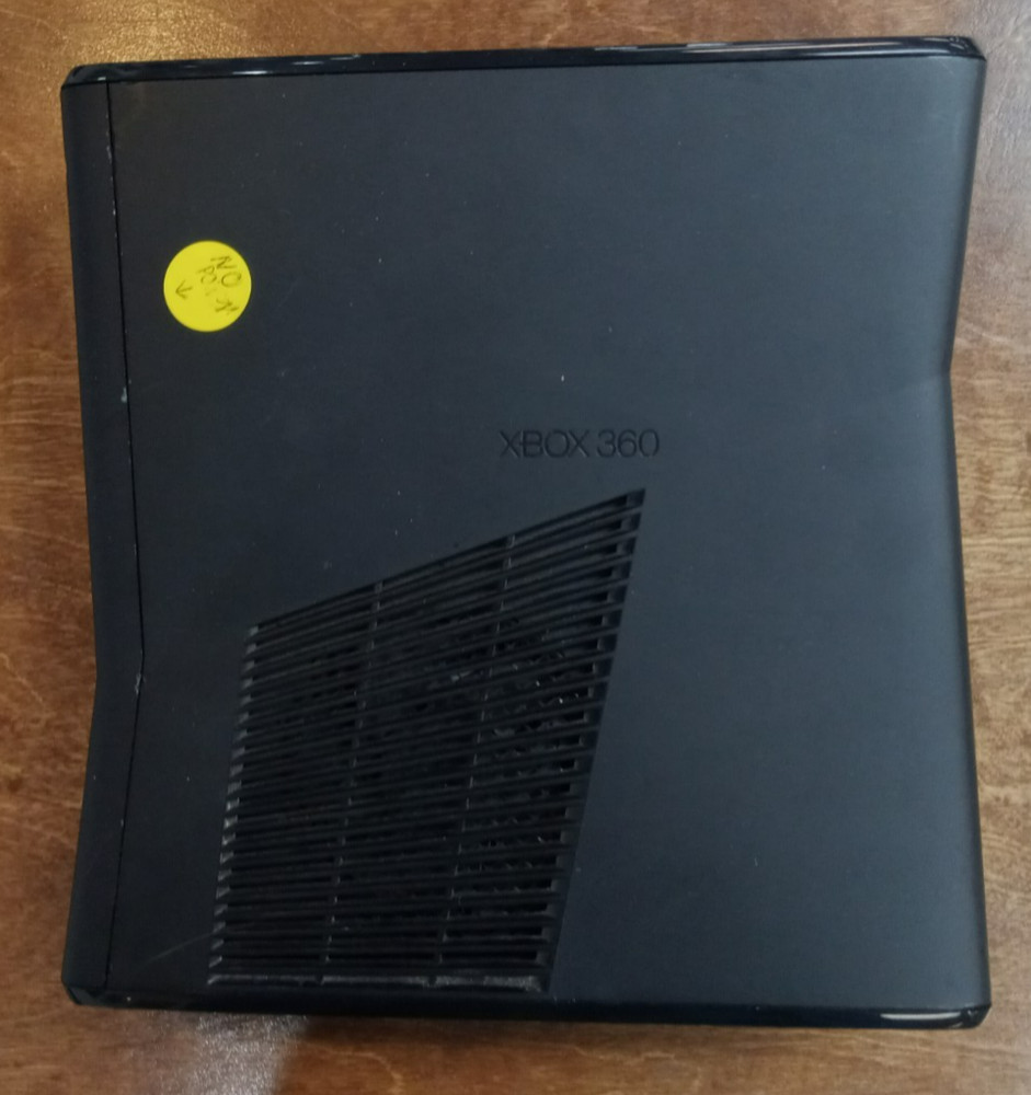 Xbox 360 S Slim Console Model 1439 – Black – FOR PARTS AND REPAIR ONLY