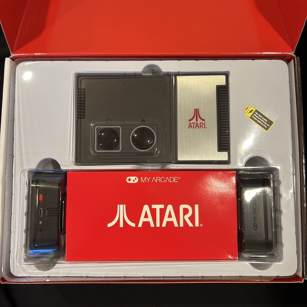 My Arcade Atari GameStation Pro HDMI Console Games 7000 – 2 Wireless Controllers