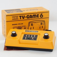 COLOR TV GAME 6 Console Boxed CTG-6V Nintendo Tested System JAPAN 8962