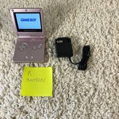 Nintendo Gameboy Advance GBA SP Handheld System Pearl Pink Model AGS-101 READ
