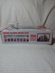 Atari Flashback 6 Classic Game Console 100 Built-In Games with Wireless Controls