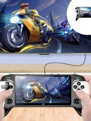 Handheld X9 Gaming Console 5.5 in Screen- TF Card- Play, Watch, Read and Listen