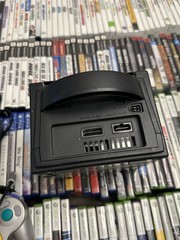 Nintendo Gamecube Black Console DOL-101 & Controller Silver