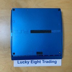 PS3 Splash Blue CECH 3000B 320GB Console Full Accessories Slim [CC]