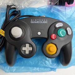 Nintendo GameCube Black Console Complete In Box Tested Working CIB Plastic