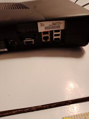 Authentic XBOX 360 Console S+Pick Kinect Neck Is Broken But Can Adjust 4GB 250GB