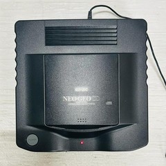 [UNUSED] SNK Neo Geo CD Console CD-T01 Black Complete Set 2 Controllers Box