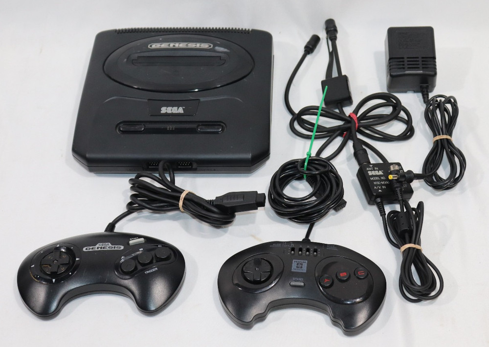 SEGA Genesis Model 2 MK1631 Complete Tested & Working