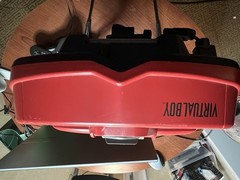 Nintendo Virtual Boy Console Set for Parts/Repair. Power supply included