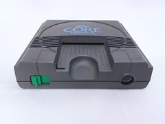 PC Engine CORE GRAFX console 3button + Street Fighter II” Case NTSC-J Tested