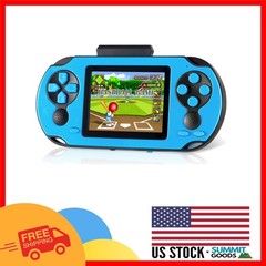 High-Definition Handheld Game Console with 3 Game Cartridges – Fun for All Ages