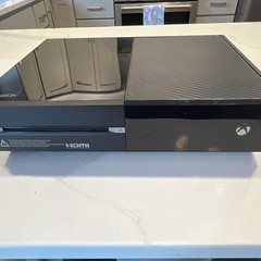 Microsoft Xbox One 500GB Black Console 1080p Blu-Ray w/ HDMI USB & Power