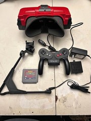 Nintendo Virtual Boy Console – Red and Black