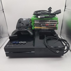 Microsoft Xbox One Console Bundle – Cables, Controllers, Games, Accessories