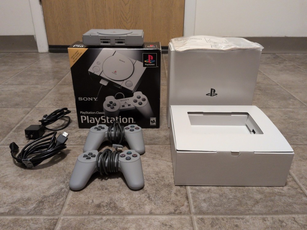 PlayStation Classic Mini Console system 20 games
