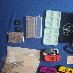 Nintendo Switch Consoleaa Joy 🟥 Console Accesories,Dock All accessories Bundle