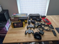 Nintendo Switch Pikachu & Eevee Edition Bundle – 4 Joy-Cons, Split Pad Pro, 256G