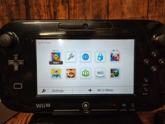 Nintendo Wii U 32GB Black Console Bundle – Mario Kart 8 & Splatoon – Tested