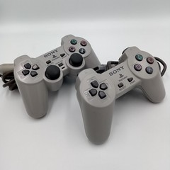 Sony PlayStation 1 Video Game Console Controller &M.Card SCPH7500 Japanese