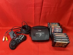 SEGA Genesis Model 3 MK-1461 Video Game Console W/ 10 Games & Controller TESTED