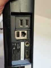 Microsoft Xbox 360 E Console Only Model 1538 Black System Tested & Working