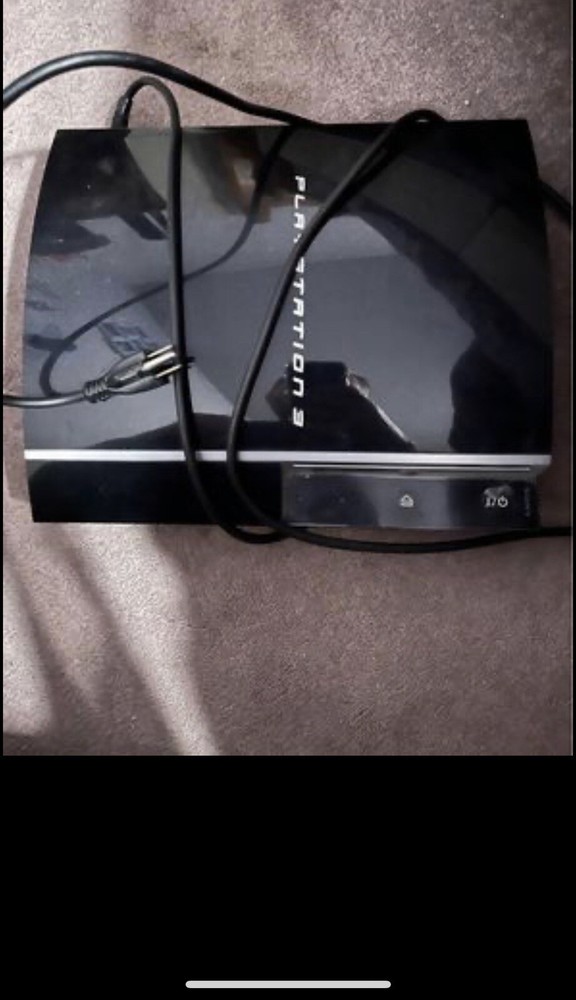 Sony PlayStation 3 80GB Fat Console With 9 Games and controller