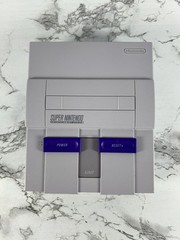 Super Nintendo Entertainment System Classic Edition w/ Box Tested Working READ