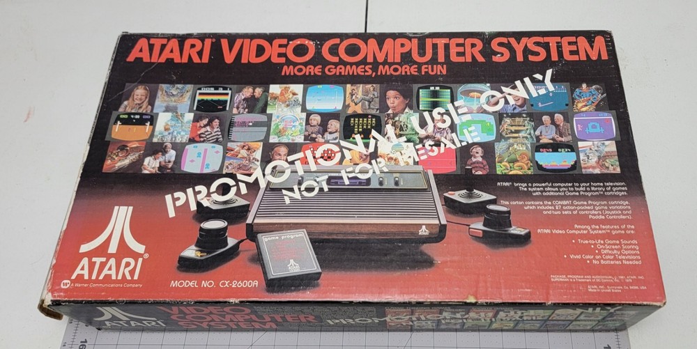 ATARI Video Computer System CX-2600A (Promo / Not For Resale) Rare New Open Box