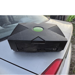 Microsoft Xbox Original Black Console Ethernet Component RCA Home Gaming