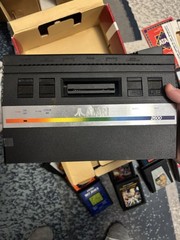 Atari 2600 Jr. Console in Box w/ 25+ Games, Sticks, and Manuals! UNTESTED READ!