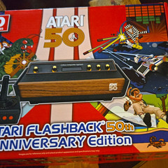 Atari Flashback 50th Anniversary Edition Console w/ Built-In Games HDMI 720p
