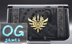 [REGION FREE] Nintendo 3DS XL LL Gore Magara Black Console Used RANK A/B