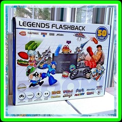 🔥🎮⬛🎮🔥 2018 Legends Flashback Console 50 Games Arcade Sega Nintendo NES ✅ CIB
