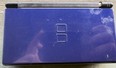 Nintendo DS Lite USG-001 Handheld System Black/Blue Touchscreen