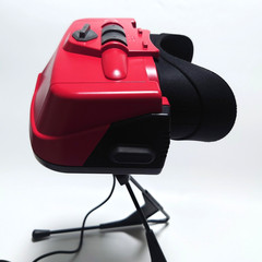 Nintendo Virtual Boy Console Controller AC Adapter Tap Game Set w/Box Rare Japan