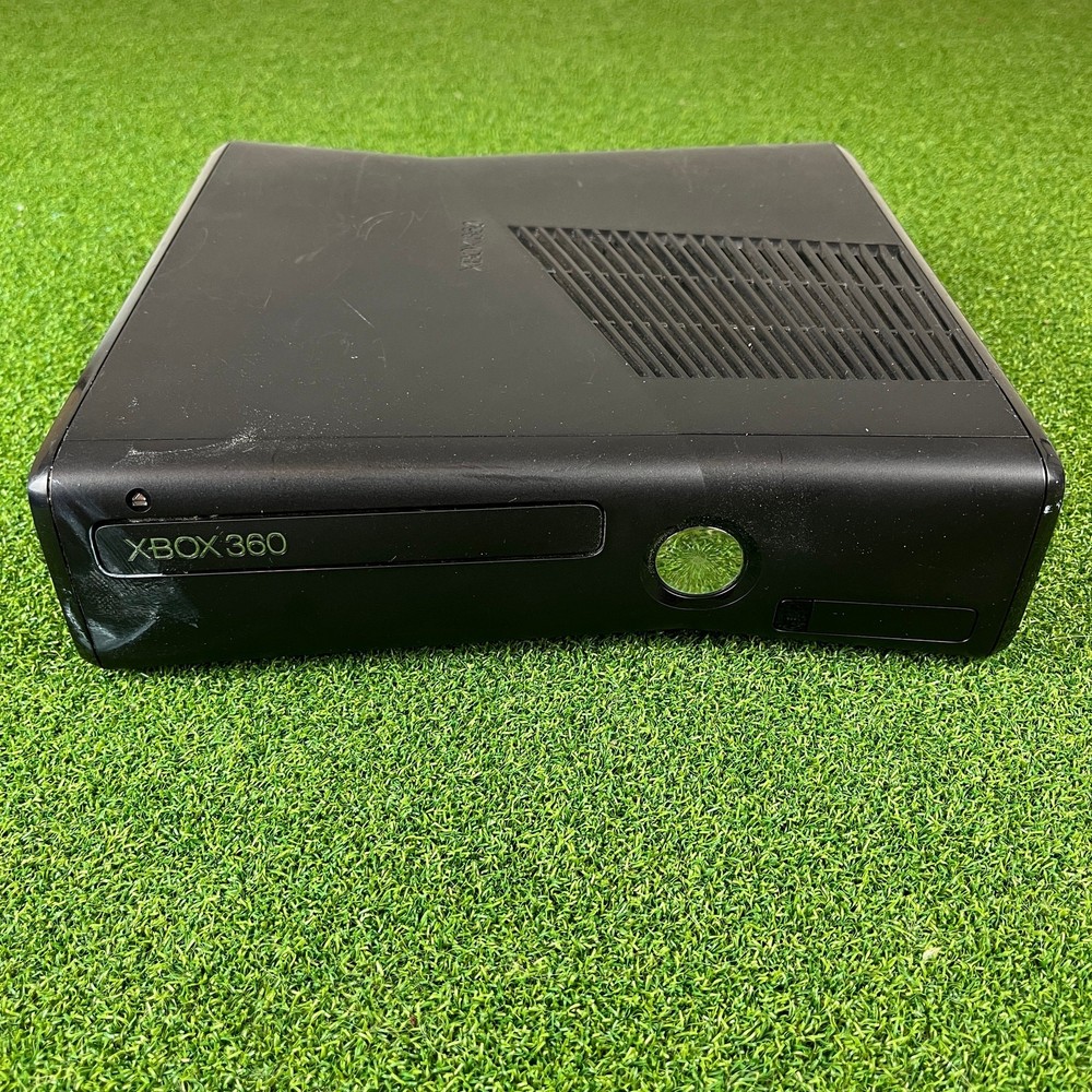 Microsoft Xbox 360 S Slim Console Model 1439 Tested Working No HDD Console Only