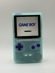 Glow In The Dark USB C Rechargeable Gameboy Color Gameboy Mod IPS Screen