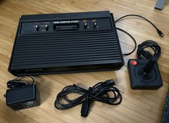 Atari 2600 Darth Vader Console System All Cords Tested And Works Vintage