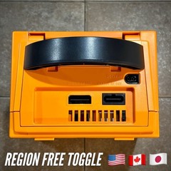 SPICE ORANGE Nintendo GameCube Console DOL-001 Authentic REGION FREE JPN / USA