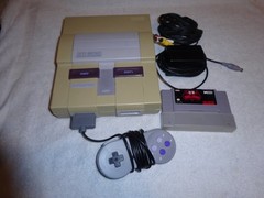 Super Nintendo + one Controller & Joe & Mac game tested Working ADULT OWNED SNES