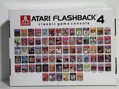 Atari Flashback 4 Classic Game Console Bundle 75 Built in Games WORKS!