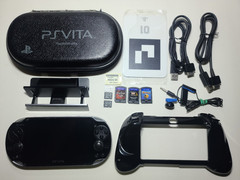 SONY PS VITA 1101 3G Includes Oem Charger, SD2Vita and some rare accessories