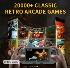 SF 3000 Retro Handheld Games Console With 4.5 Inch I P S Screen 3000mAh 16GB