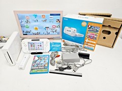 Nintendo Wii U Console Set White 564 Family Premium Set Japan