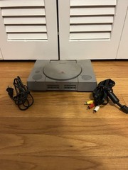 Sony PlayStation 1 – PS1 – SCPH-5501 System Bundle – AV & Power Cord Only