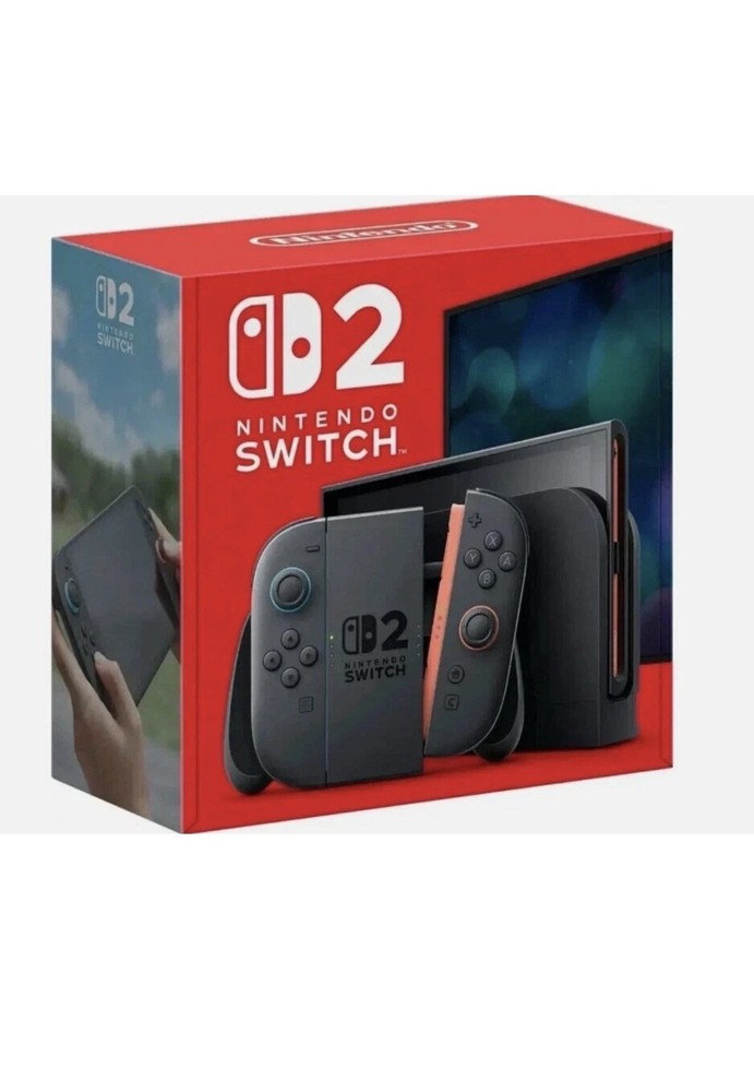 Nintendo Switch 2 – System Console Handheld (Blue Red) – New in Box