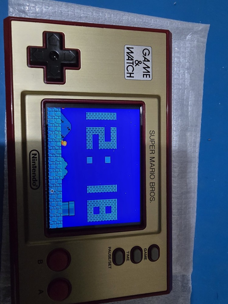 Nintendo Game & Watch 64mb upgrade Super Mario Bros. Handheld Console