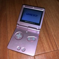 Nintendo Gameboy Advance SP console AGS-001 Pearl Pink GBA from Japan